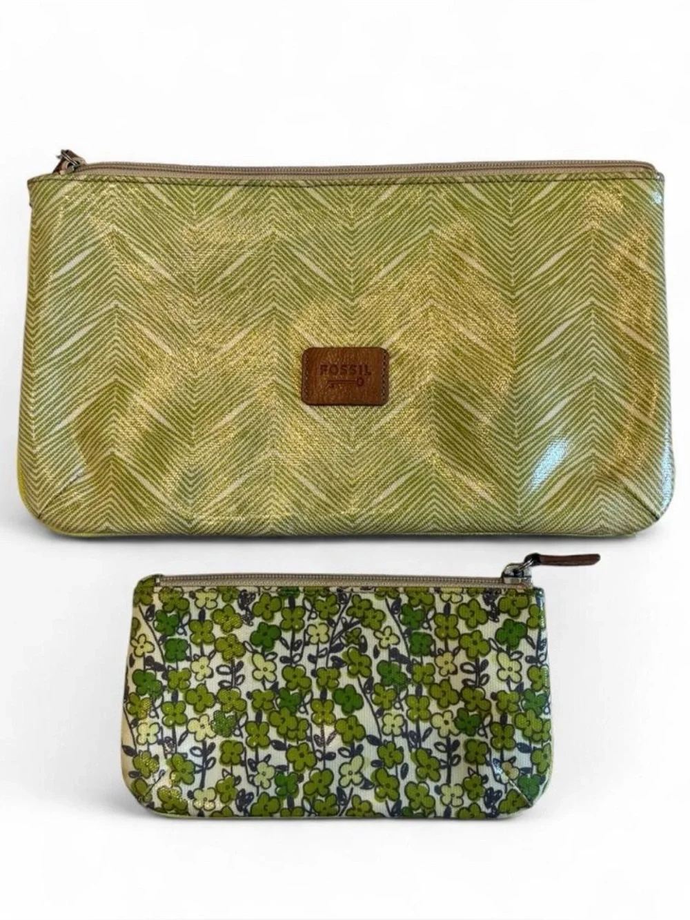Fossil green yellow